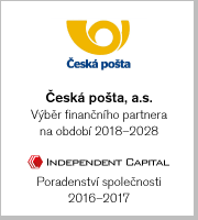 Česká pošta, a. s., výběr finančního partnera na období 2018-2028 (poradenství společnosti 2016-2017)